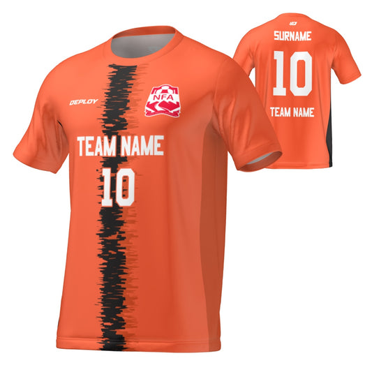 Nepean FA - Flight Jersey Static - Orange