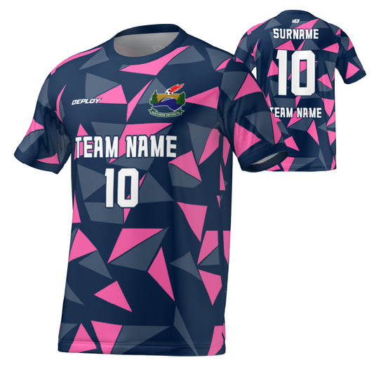 SOUTHERN DISTRICTS FA - Flight Jersey Fragments - Navy/Pink