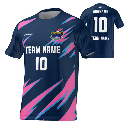 SOUTHERN DISTRICTS FA - Flight Jersey Lightning - Navy/Pink