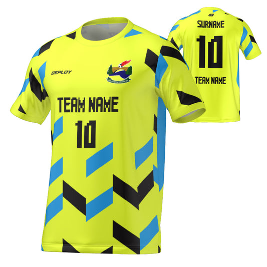 SOUTHERN DISTRICTS FA - Flight Jersey Arrows- Neon Yellow