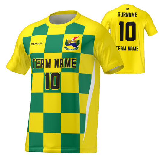 SOUTHERN DISTRICTS FA - Flight Jersey Checkers - Yellow