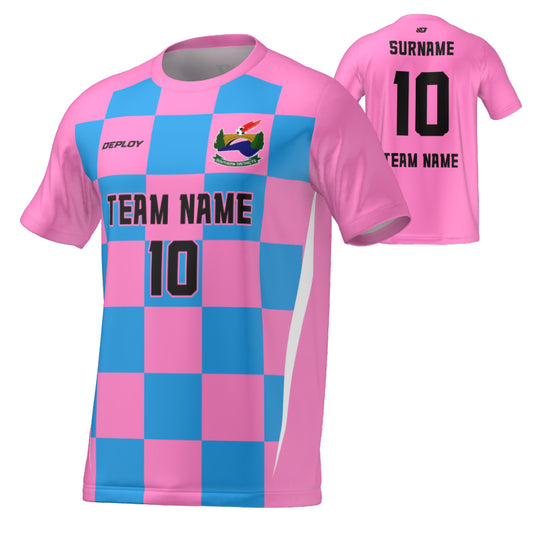 SOUTHERN DISTRICTS FA - Flight Jersey Checkers - Pink