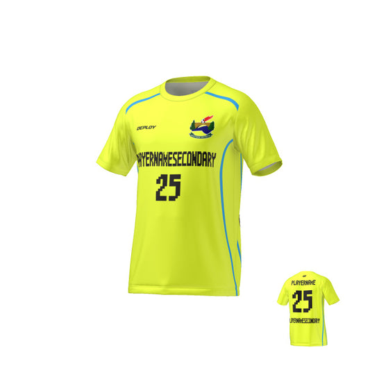 SOUTHERN DISTRICTS FA - Flight Jersey Lines - Neon Yellow