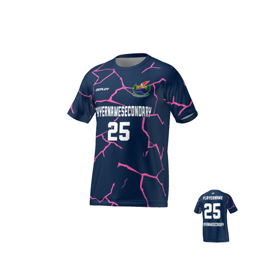 SOUTHERN DISTRICTS FA - Flight Jersey Cracks - Navy/Pink