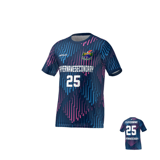 SOUTHERN DISTRICTS FA - Flight Jersey Faded - Navy/Pink