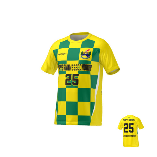 SOUTHERN DISTRICTS FA - Flight Jersey Checkers - Yellow