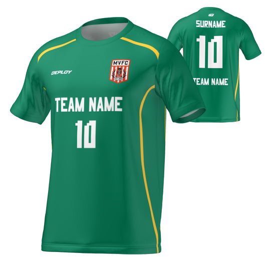Moss Vale FC - Flight Jersey Lines- Green
