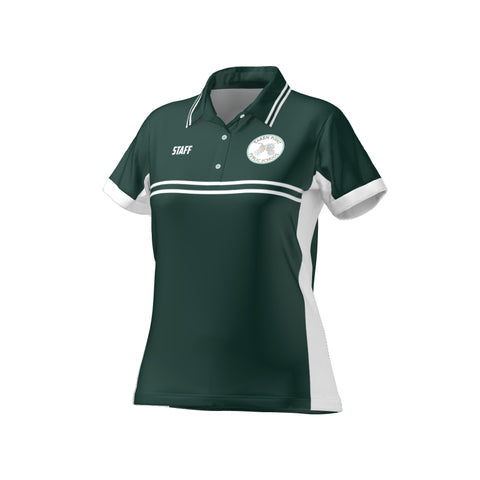 Taren Point Public School - Staff Breeze Polo - Bottle Green - Womans