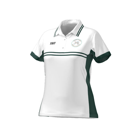 Taren Point Public School - Staff Breeze Polo - White - Womans