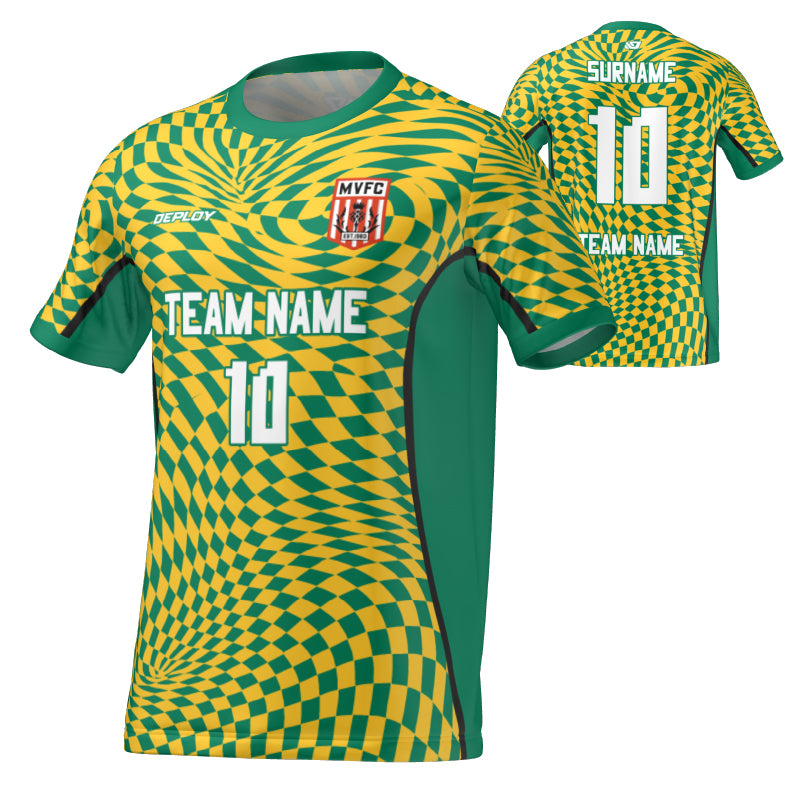 Moss Vale FC - Flight Jersey Warpped - Green