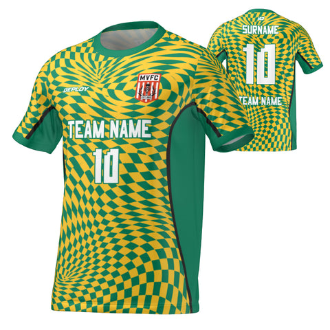 Moss Vale FC - Flight Jersey Warpped - Green