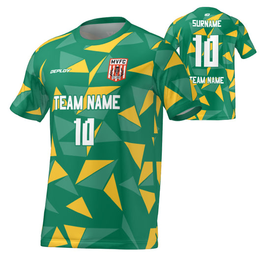 Moss Vale FC - Flight Jersey Fragments - Green