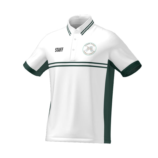 Taren Point Public School - Staff Breeze Polo - White - Unisex