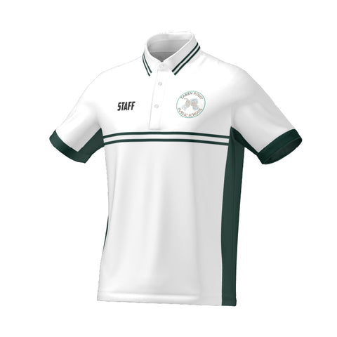 Taren Point Public School - Staff Breeze Polo - White - Unisex
