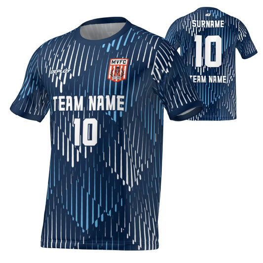 Moss Vale FC - Flight Jersey Faded - Navy