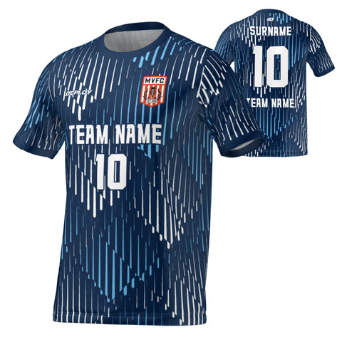 Moss Vale FC - Flight Jersey Faded - Navy