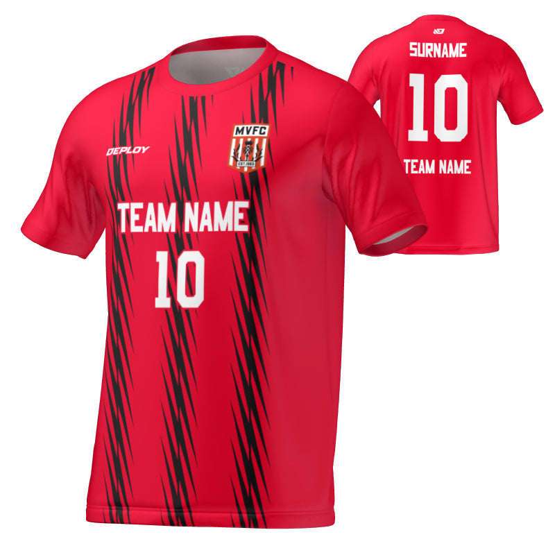 Moss Vale FC - Flight Jersey Flash - Red