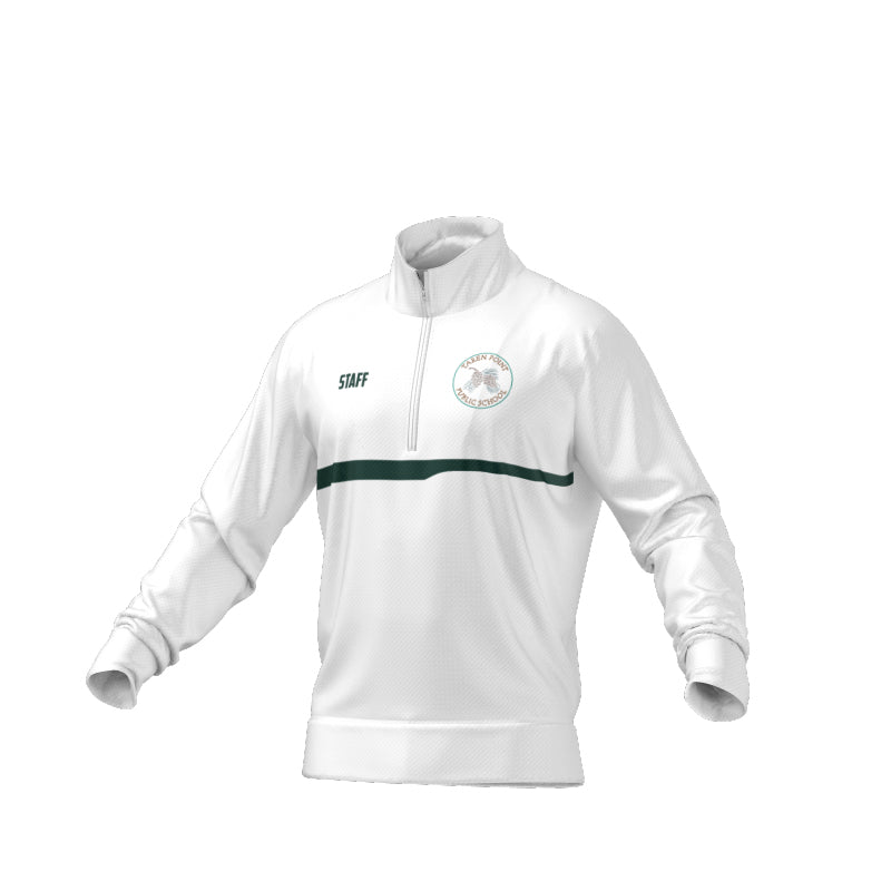 Taren Point Public School - Quarter Zip - White - Unisex