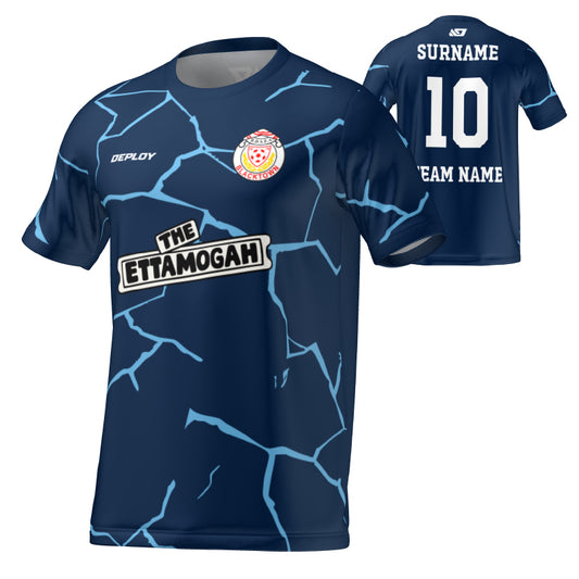 BDSFA - Cracks - Navy & Sky Blue