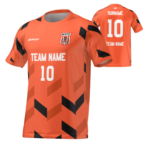 Moss Vale FC - Flight Jersey Arrows - Orange