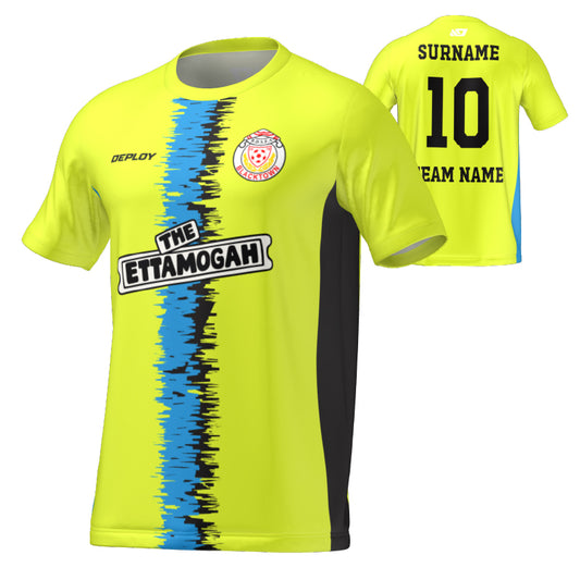 BDSFA - Static Stripe - Neon Yellow