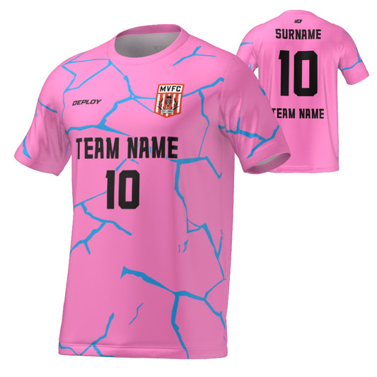 Moss Vale FC - Flight Jersey Crack - Pink