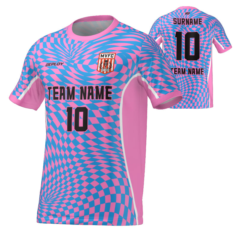 Moss Vale FC - Flight Jersey Warpped - Pink