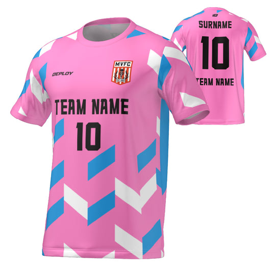 Moss Vale FC - Flight Jersey Arrows - Pink