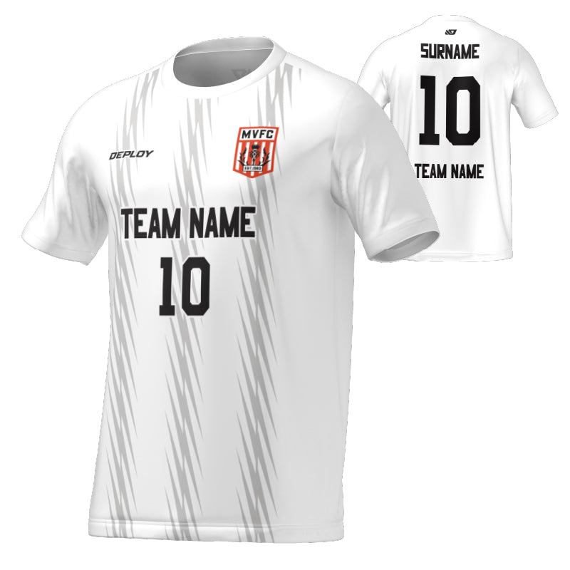 Moss Vale FC - Flight Jersey Flash - White