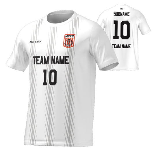 Moss Vale FC - Flight Jersey Flash - White