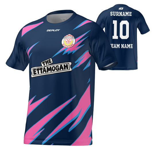 BDSFA - Lightning - Navy & Pink