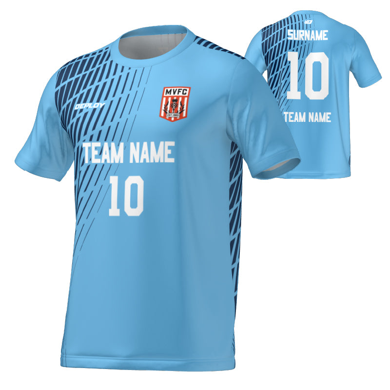 Moss Vale FC - Flight Jersey Gradient - Sky Blue