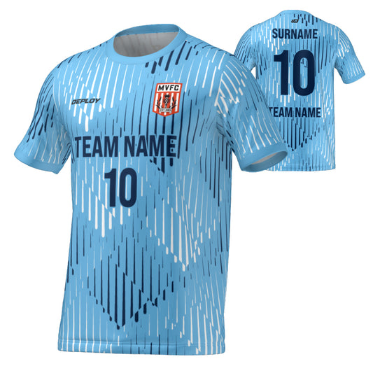 Moss Vale FC - Flight Jersey Faded - Sky Blue
