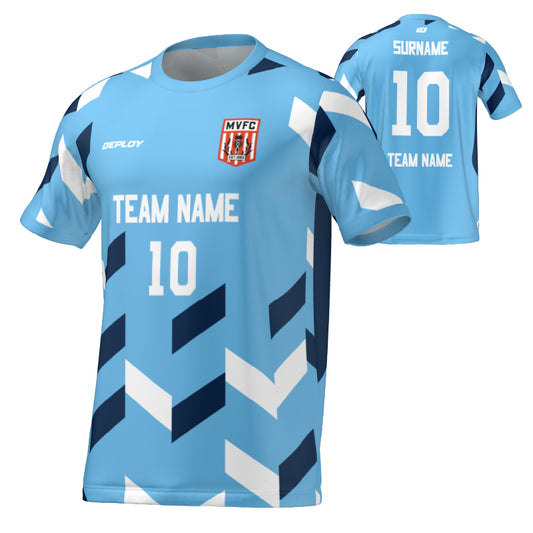 Moss Vale FC - Flight Jersey Arrows - Sky Blue