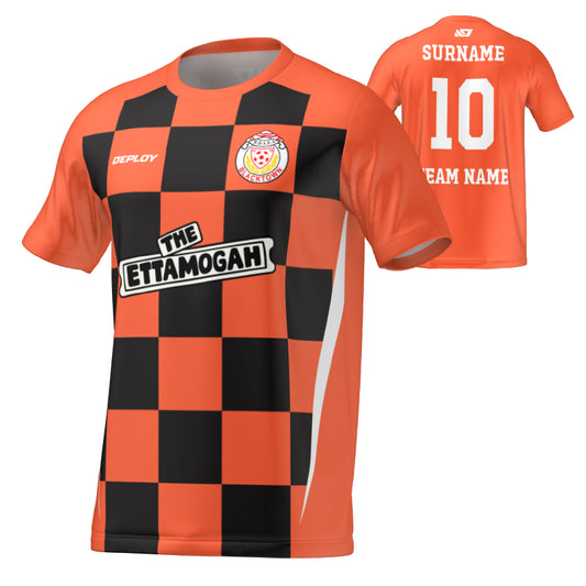 BDSFA - Checkers - Orange
