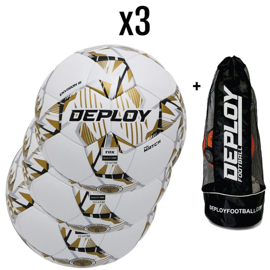 Match Day Pack - Envision Series III - Pro Match Footballs