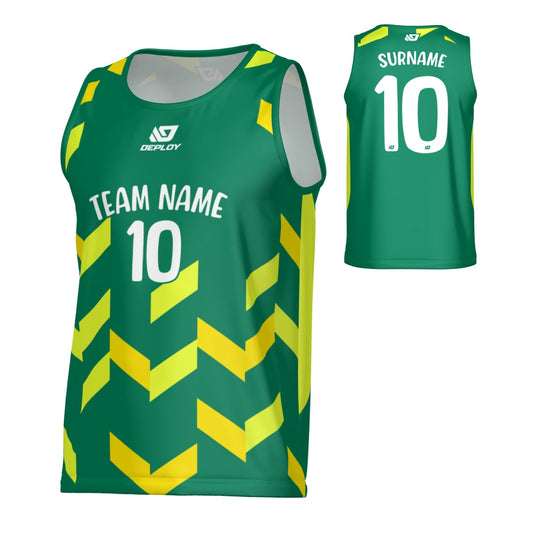 Arrows Sports Singlet - Green
