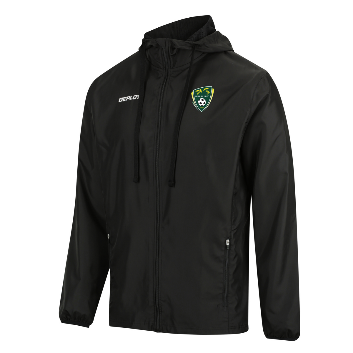 Lilli Pilli FC - Shadow Rain Jacket - Deploy Football - Australia's Best Footballs & Soccer Balls