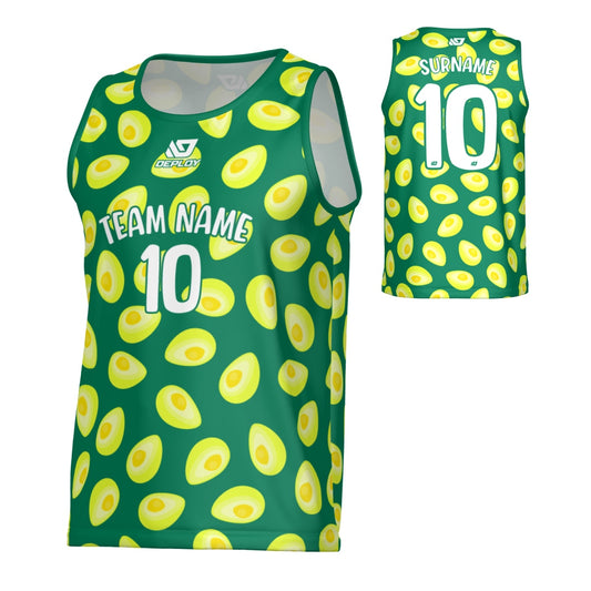Avocado Sports Singlet - Green