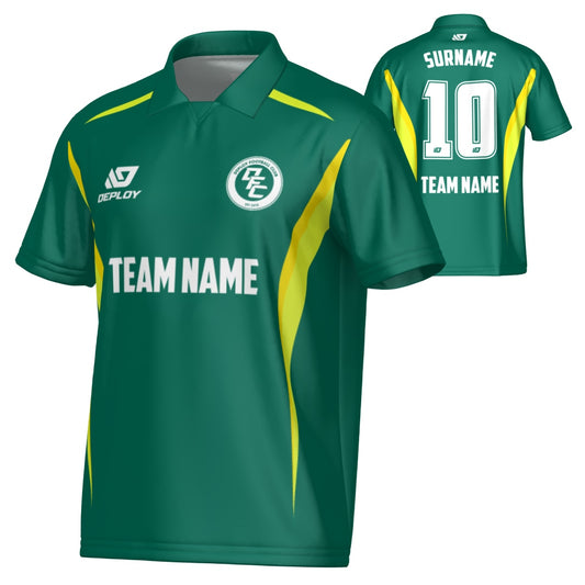Arc Collared Jersey - Green