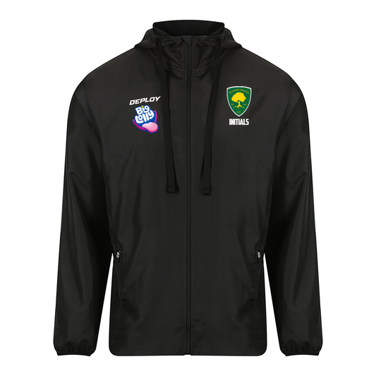Sylvania Heights FC - Black Shadow Rain Jacket