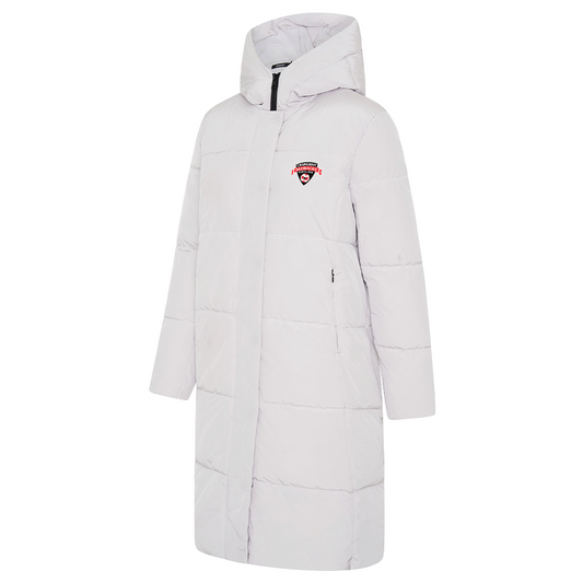 Caringbah Redbacks - Aurora Womens Puffer Jacket White