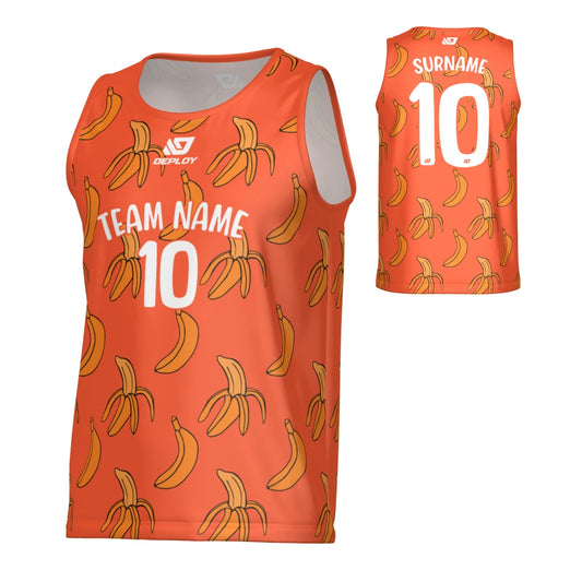 Banana Sports Singlet - Orange