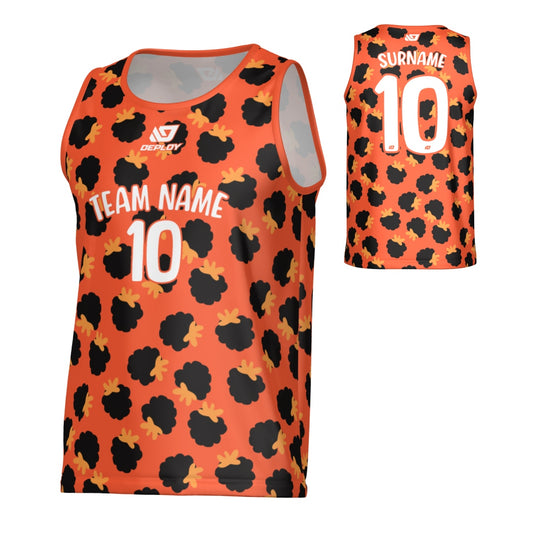Berry Sports Singlet - Orange