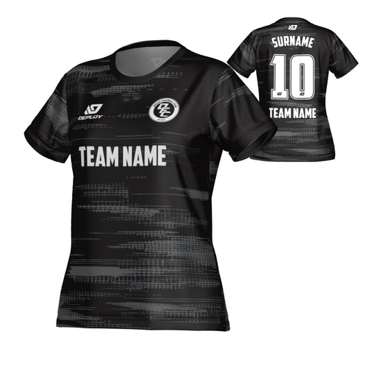 Distort Womens Jersey - Black