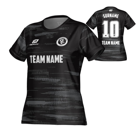 Distort Womens Jersey - Black