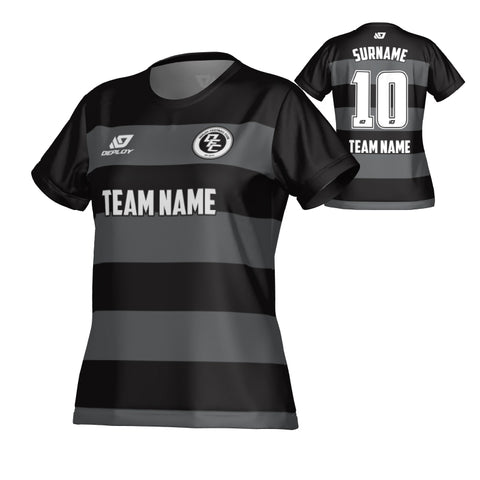 Hoops Womens Jersey - Black