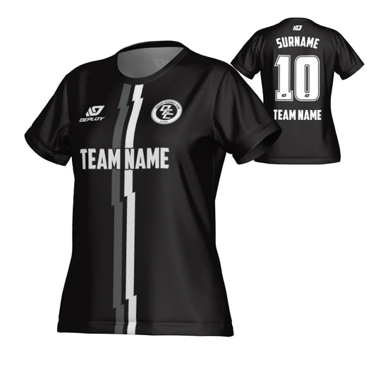 Lightning Womens Jersey - Black