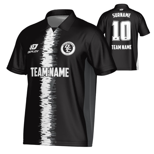 Rift Collared Jersey - Black