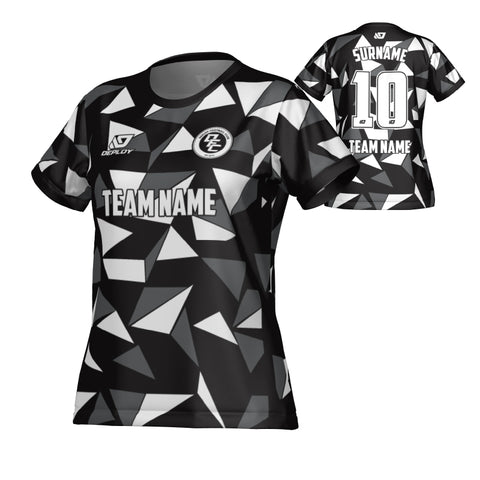 Shards Womens Jersey - Black
